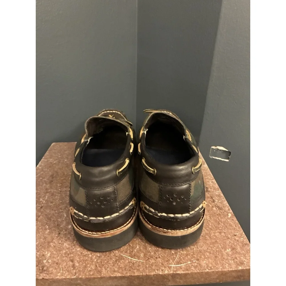 Cole Haan Men's Pinch Rugged Camp Moc Loafers Camo Boat Shoes Size 11.5